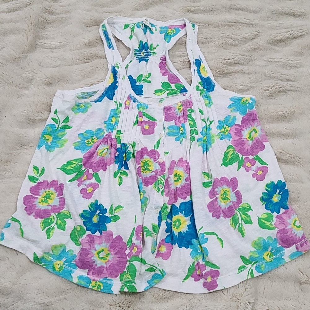 EUC Aeropostale Flower Top